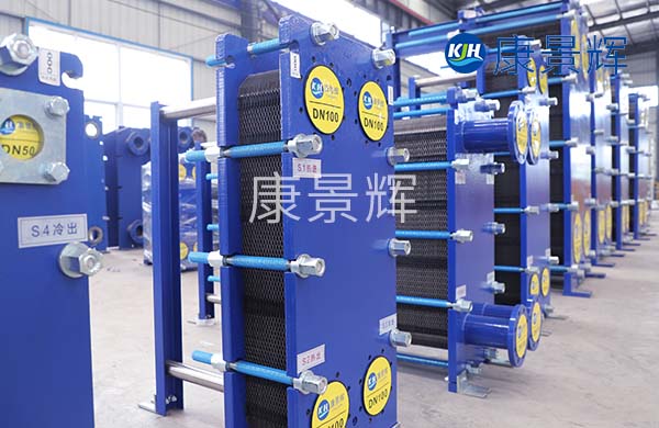 板式換熱器拆除、沖洗、安裝過程